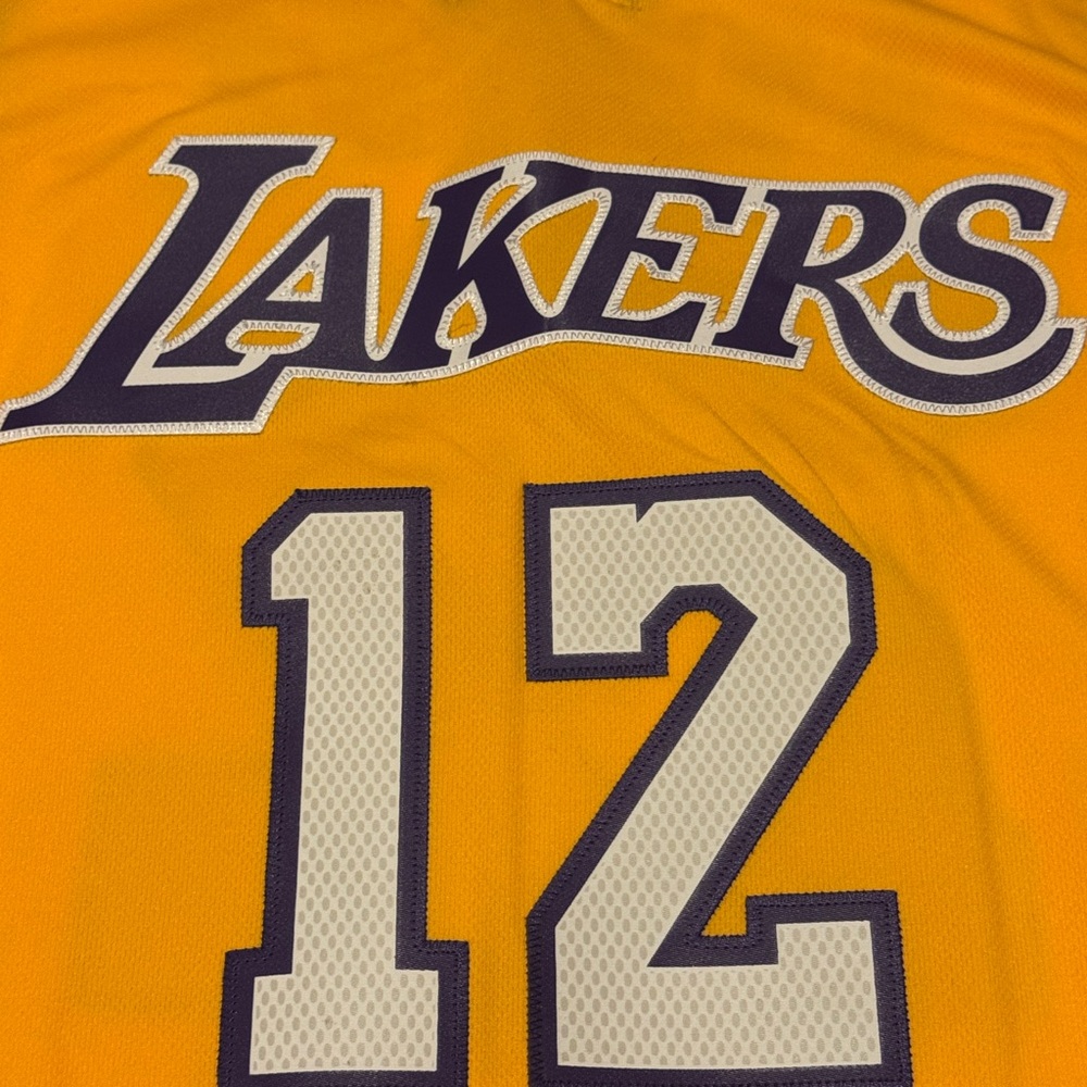 Adidas Gold NBA Lakers Jersey Dwight Howard #12